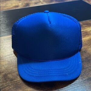 Otto Blue Mesh Trucker Hat